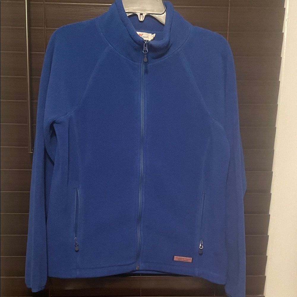 Vineyard Vines Navy Fleece Jacket